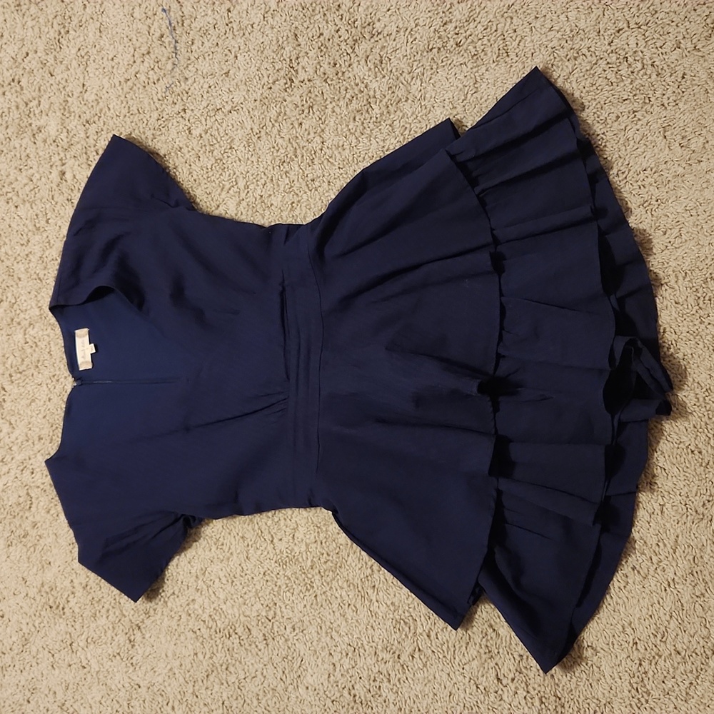 Altar'd State Navy Romper Dress Size Small
